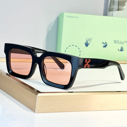 OFF-Whlte Arrow logo sunglasses #010