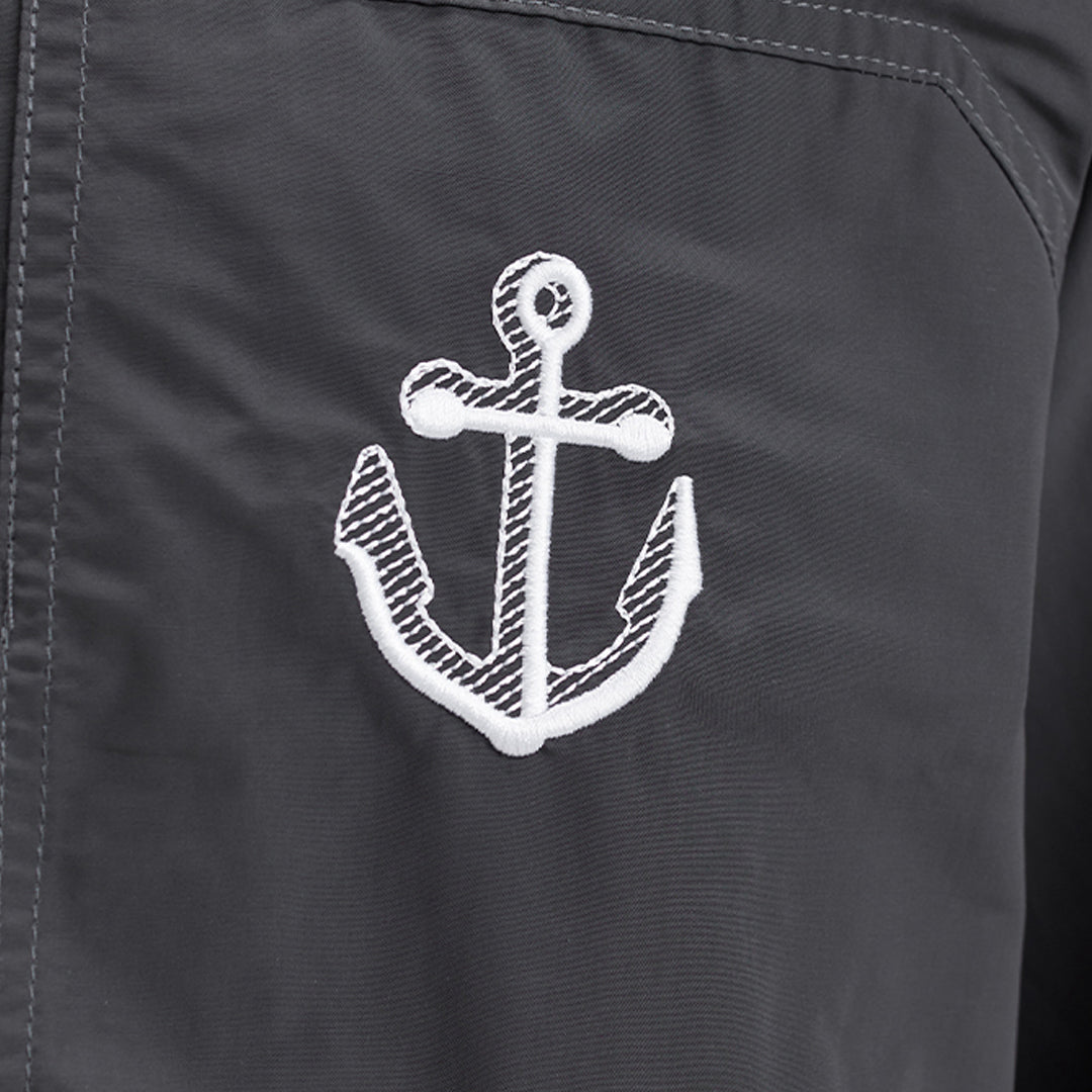 4-Bar Anchor embroidery Jacket