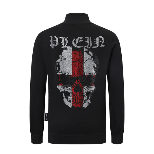 PP Stand collar sweatshirt jacket #14