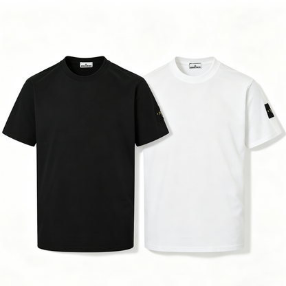 ST0NE lSLAND Pure Cotton T-Shirt #29