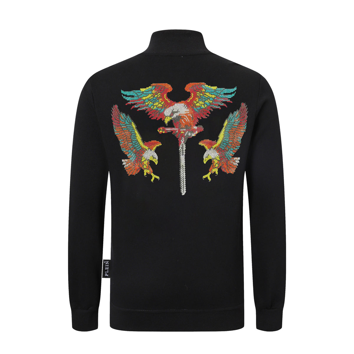 PP Stand collar sweatshirt jacket #11