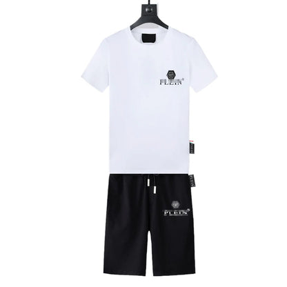 PP new letter diamond men's suit