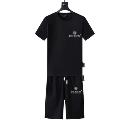 PP new letter diamond men's suit