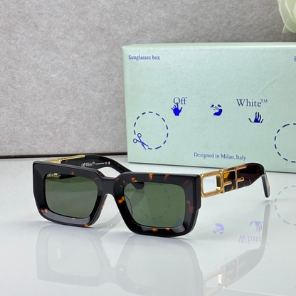 OFF-Whlte Arrow logo sunglasses #024