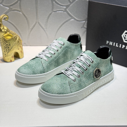 PP Men's Letter-Embellished Sneakers #1100