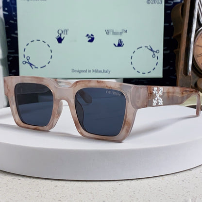 OFF-Whlte Arrow logo sunglasses#004