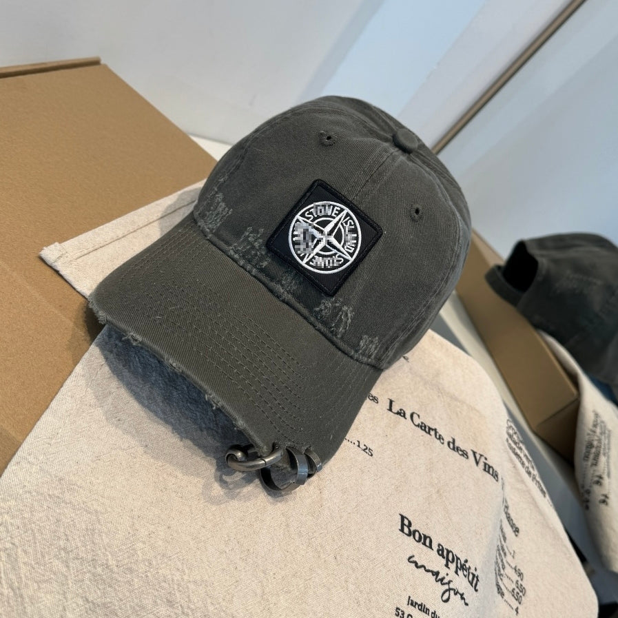 Stone Island Badge Unisex Baseball Cap #6