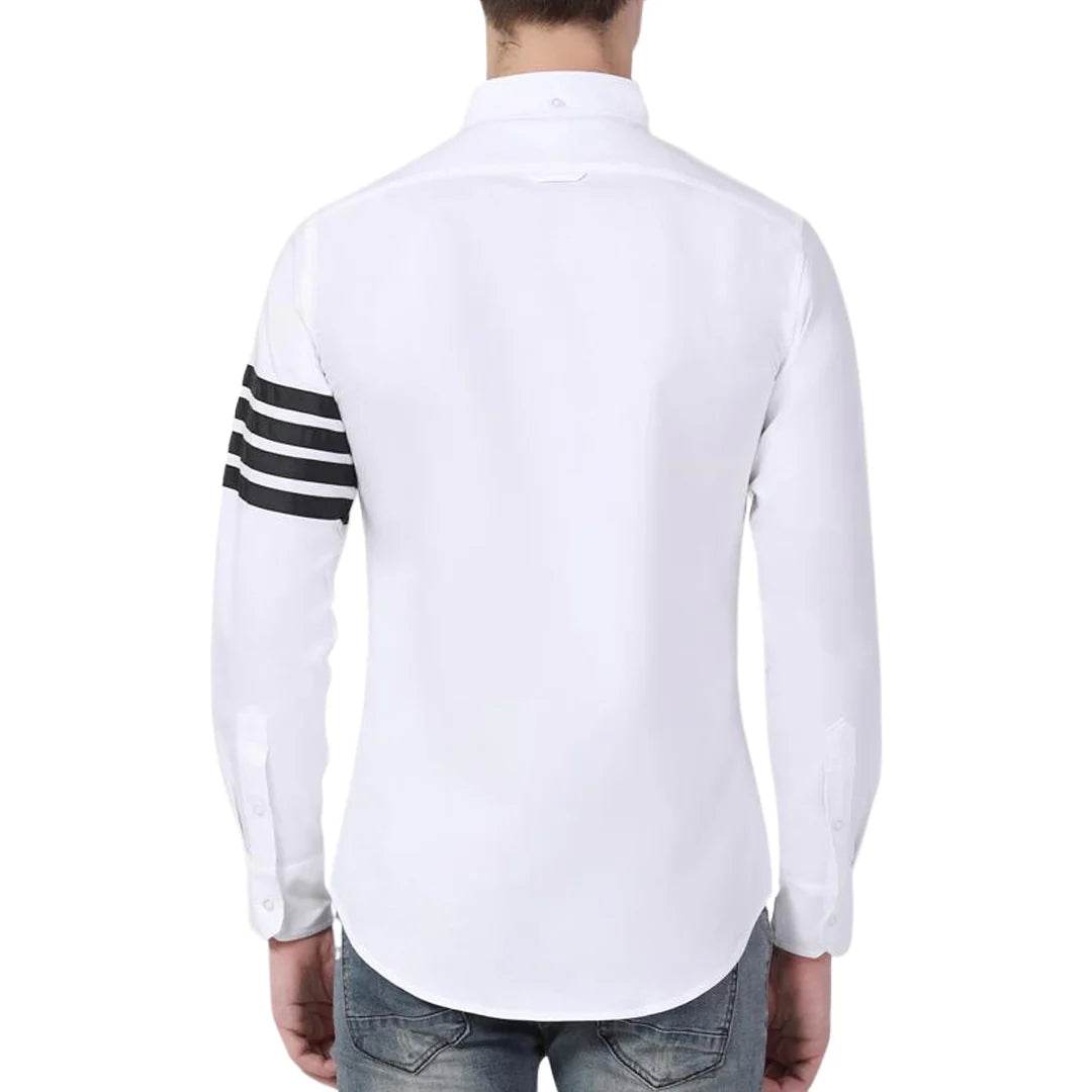 4-Bar Casual Oxford Shirt
