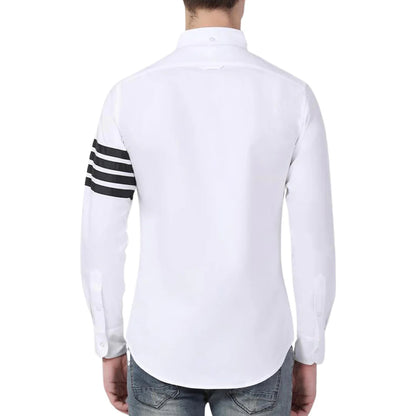 4-Bar Casual Oxford Shirt