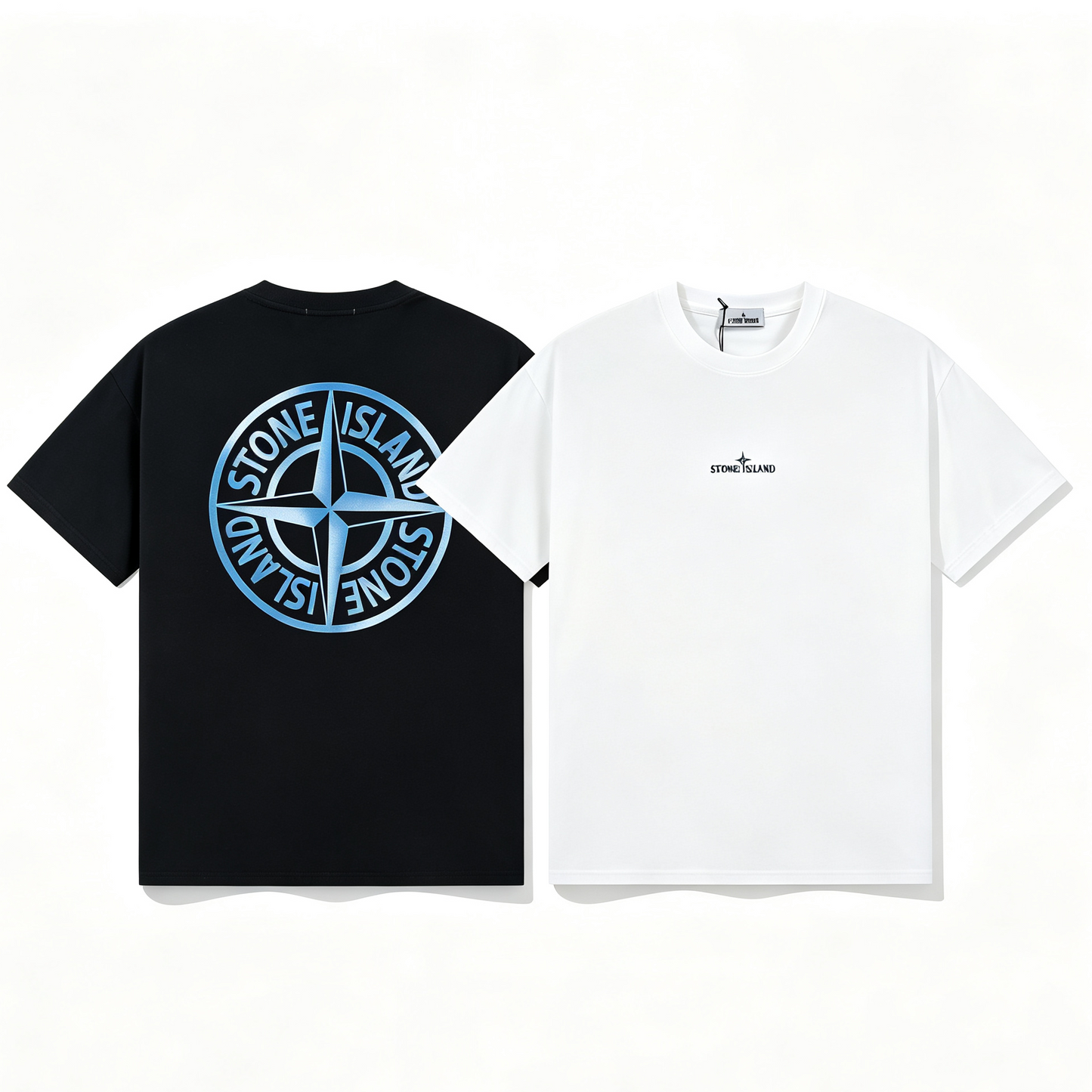 ST0NE lSLAND Pure Cotton T-Shirt #23
