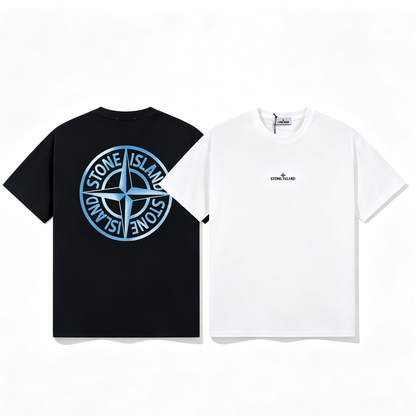 ST0NE lSLAND Pure Cotton T-Shirt #23