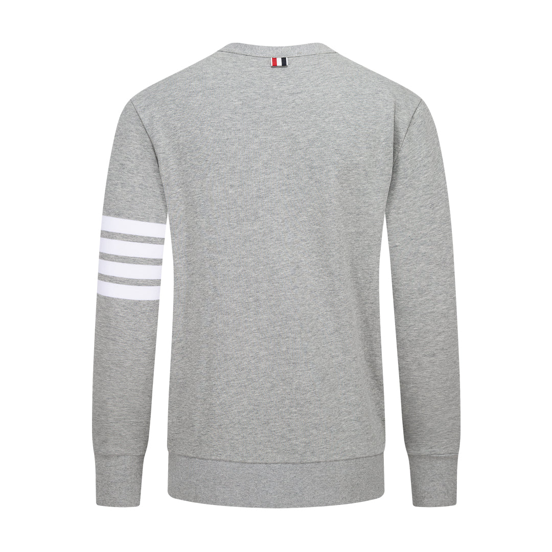4-Bar Button Cardigan Sweatshirt
