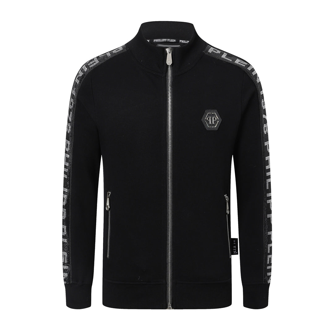 PP Logo Hoodie Jacket Suit