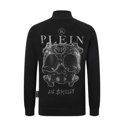 PP Stand collar sweatshirt jacket #2