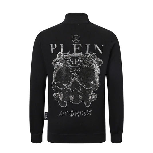 PP Stand collar sweatshirt jacket #2