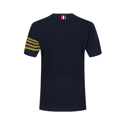 4-Bar Snake pattern T-shirt