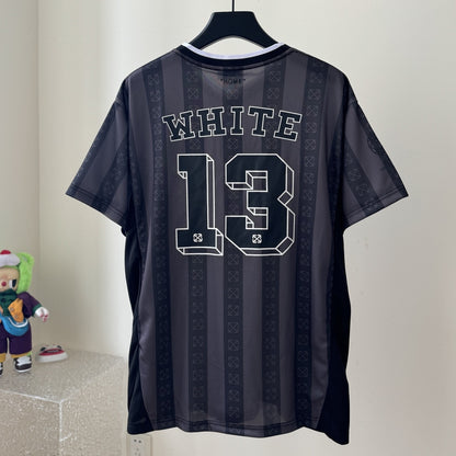OFF-Whlte Short-sleeved soccer jersey#106