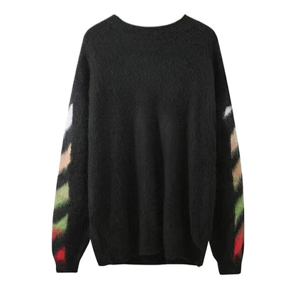 OFF-Whlte Intarsia Knit Sweater#16