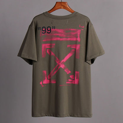 OFF-Whlte Arrow logo print T-shirt#2