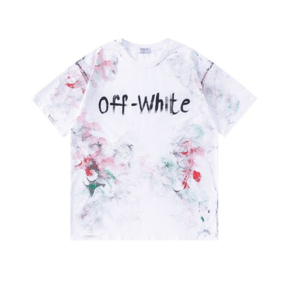 OFF-Whlte Arrow logo print T-shirt #96