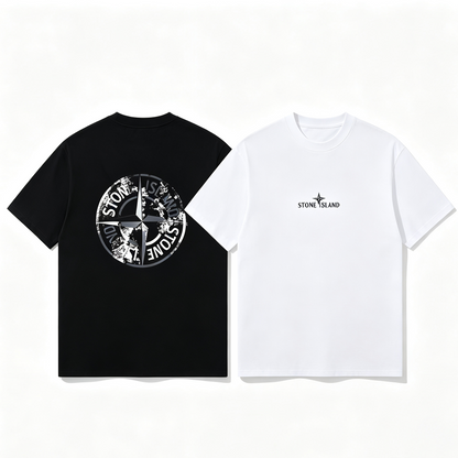 ST0NE lSLAND Pure Cotton T-Shirt #51
