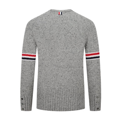 4-Bar cotton sweater