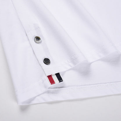 4-Bar Cotton T-shirt