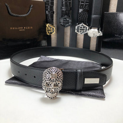 PP Leather Skull Belt#8