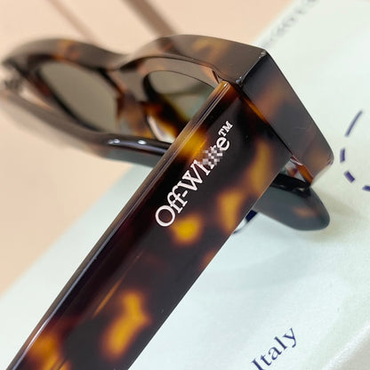 OFF-Whlte Arrow logo sunglasses#090