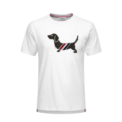 4-Bar Puppy Print T-shirt