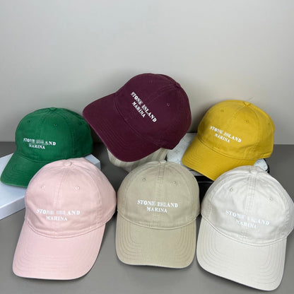 Stone Island Badge Unisex Baseball Cap #8