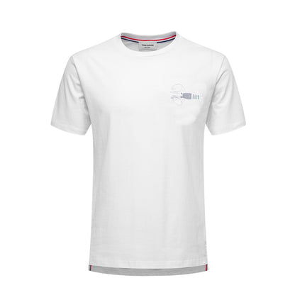 4-Bar Cotton T-shirt