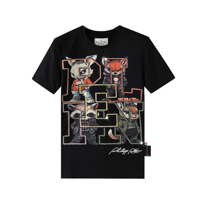 PP T-shirt Back Skull