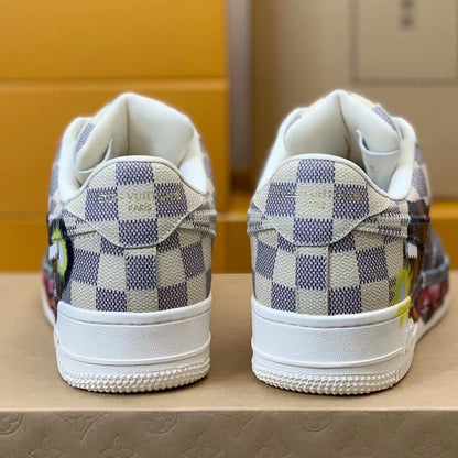 OFF-Whlte Arrow Logo Leather Sneakers #44