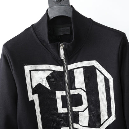 PP Skull Hoodie Jacket Suit