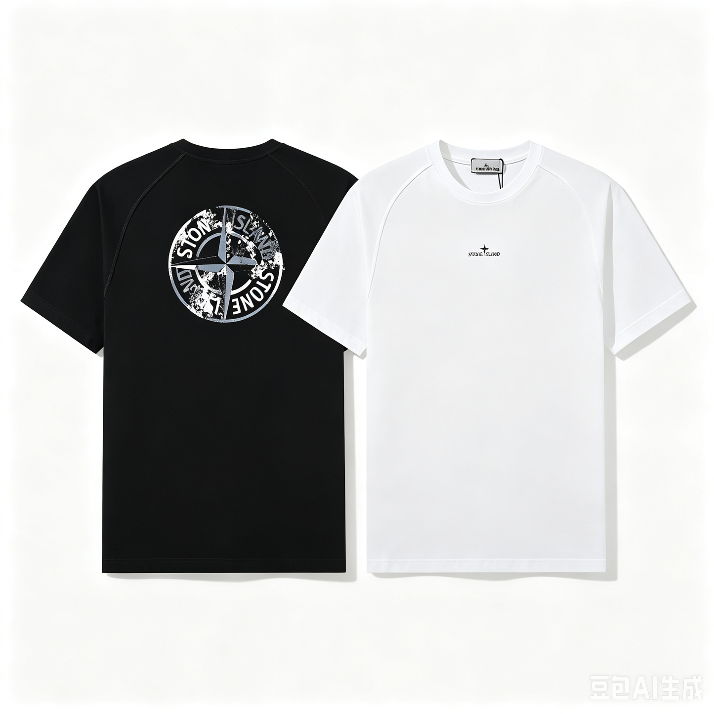 ST0NE lSLAND Pure Cotton T-Shirt #1