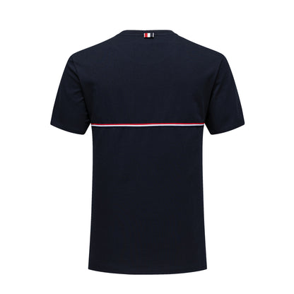 4-Bar Cotton T-shirt