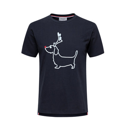 4-Bar Puppy print T-shirt