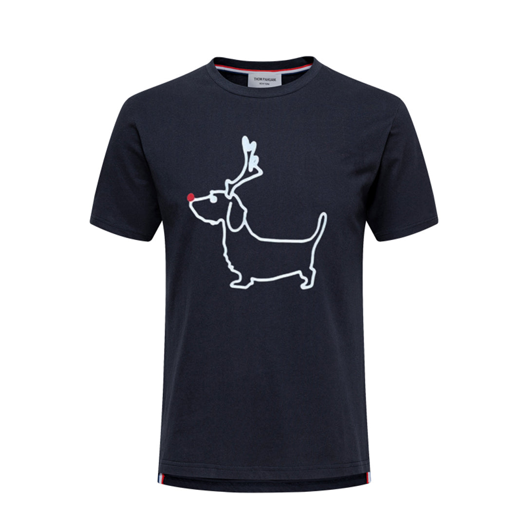 4-Bar Puppy print T-shirt