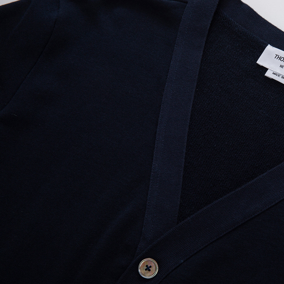 4-Bar Button Cardigan Sweatshirt