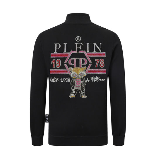 PP Stand collar sweatshirt jacket #16