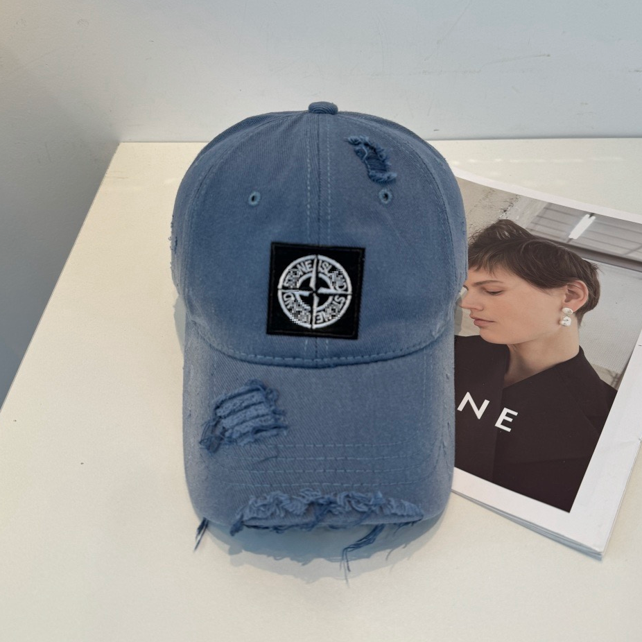 Stone Island Badge Unisex Baseball Cap #10