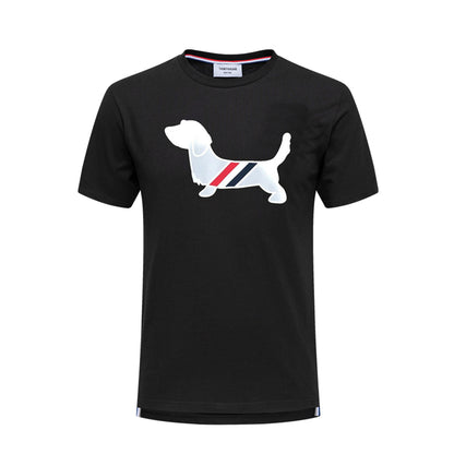 4-Bar Puppy Print T-shirt
