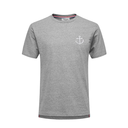 4-Bar Anchor embroidery T-shirt