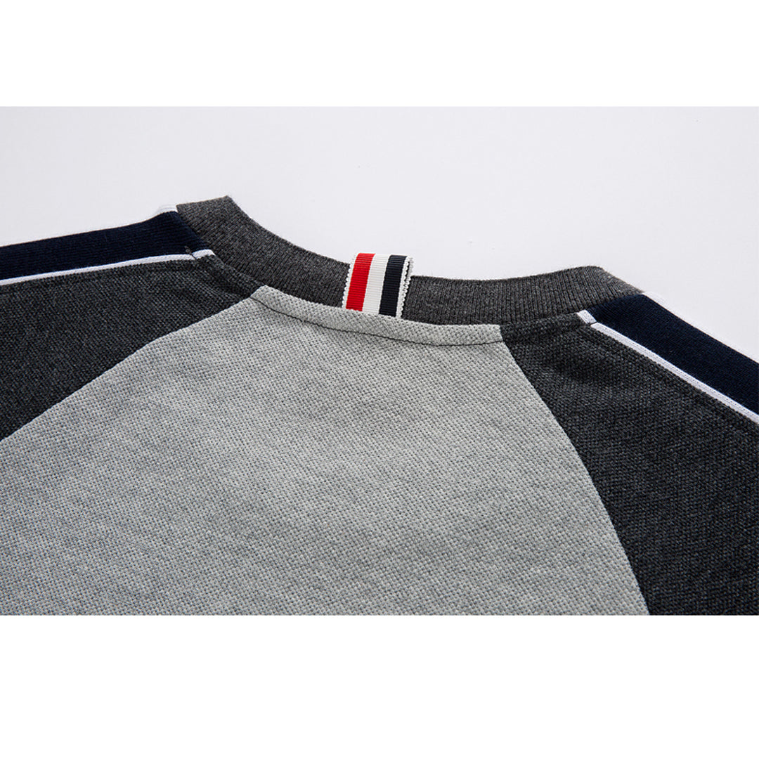 4-Bar Color matching T-shirt