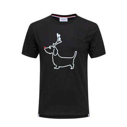 4-Bar Puppy print T-shirt