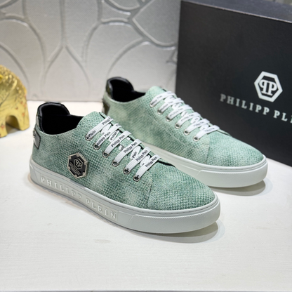 PP Men's Letter-Embellished Sneakers #1100
