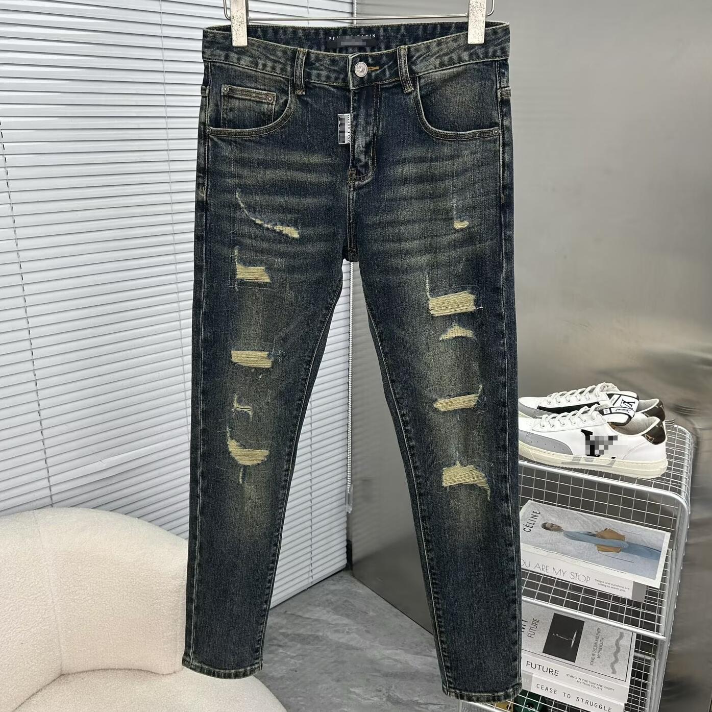 PP Men's Straight Leg Jeans#7