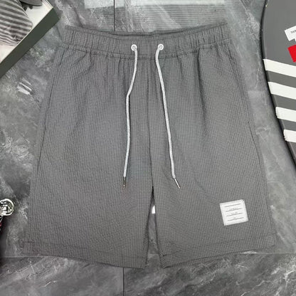 4-Bar Seersucker Sports shorts