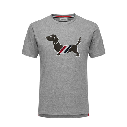 4-Bar Puppy Print T-shirt